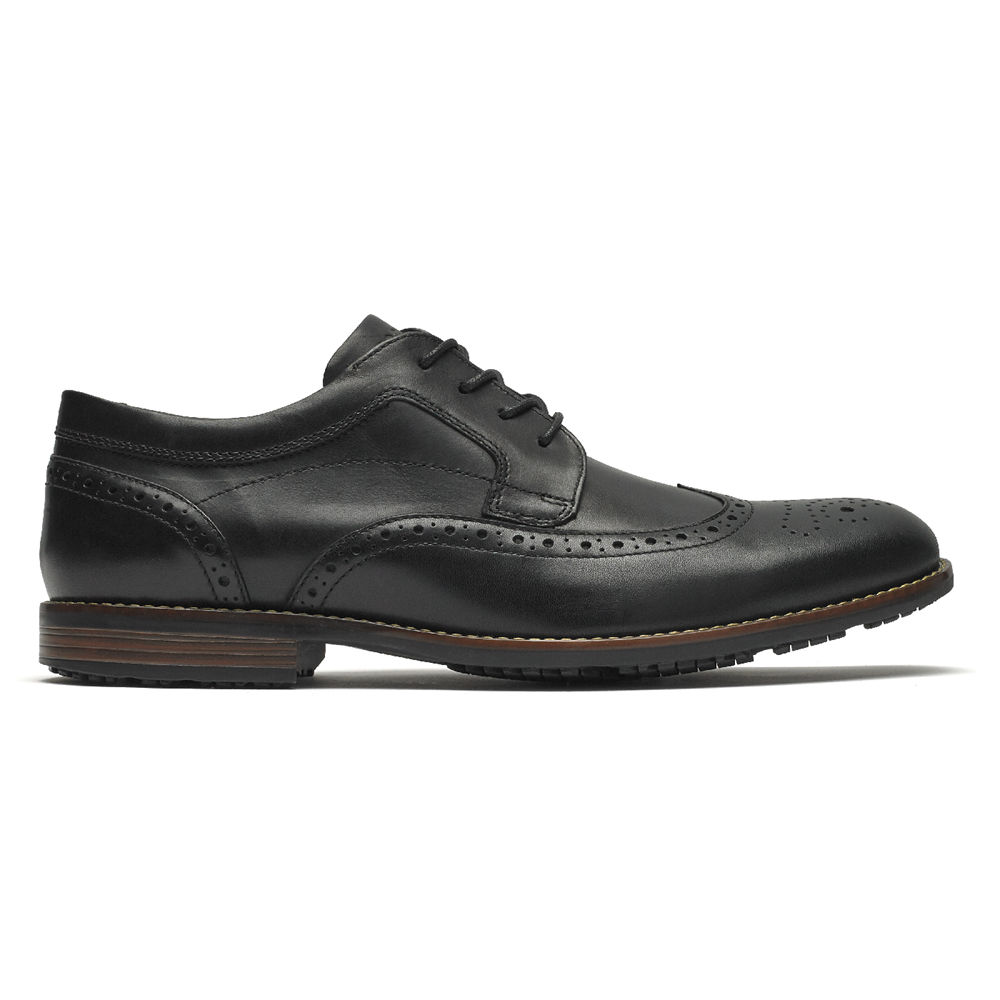 Rockport Snörskor Herr Svarta - Dustyn Wingtip - PDFEK8540